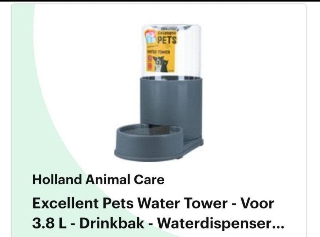 water dispenser, Ophalen, Zo goed als nieuw