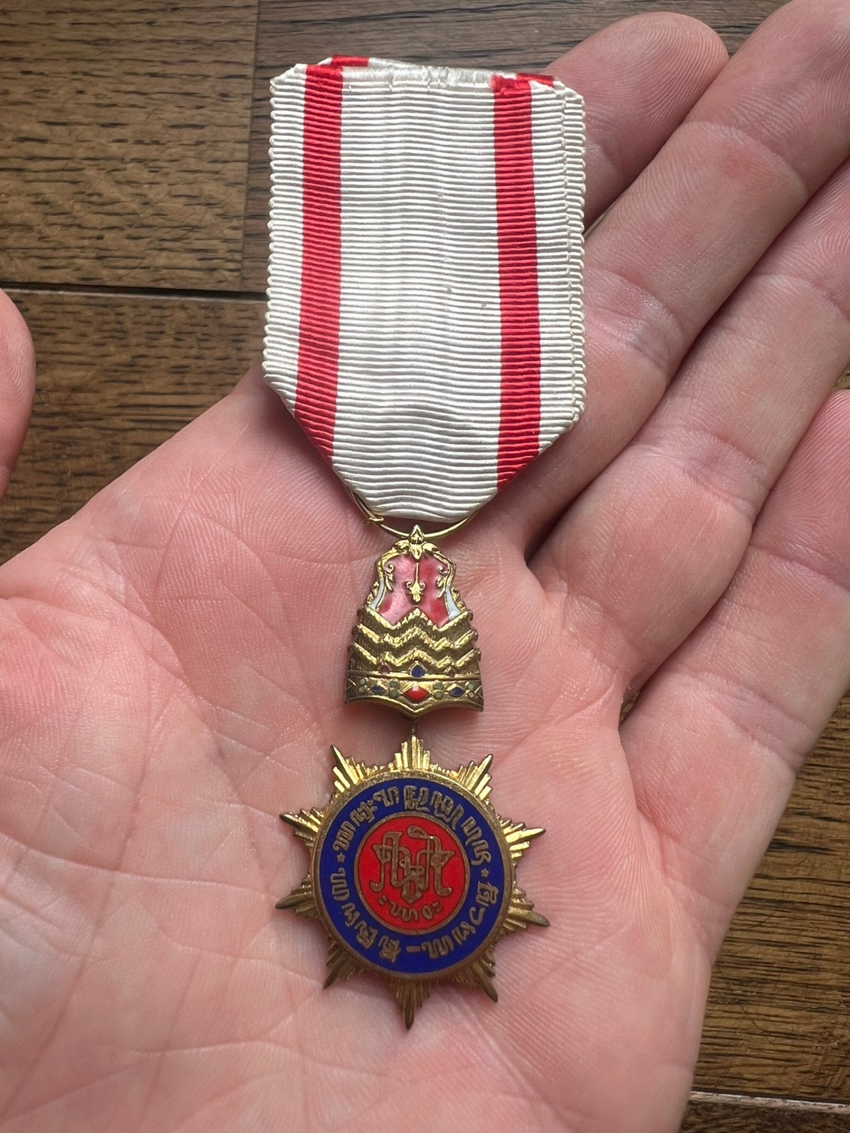 Ere medaille 40e Regeringsjubileum PBX KNIL nederlands, Verzamelen, Verzenden, Lintje, Medaille of Wings, Nederland