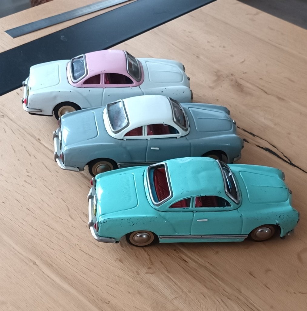 Karmann Ghia MF 743 jr.60 Zeldzaam 25cm 3 modellen, retro, Ophalen of Verzenden