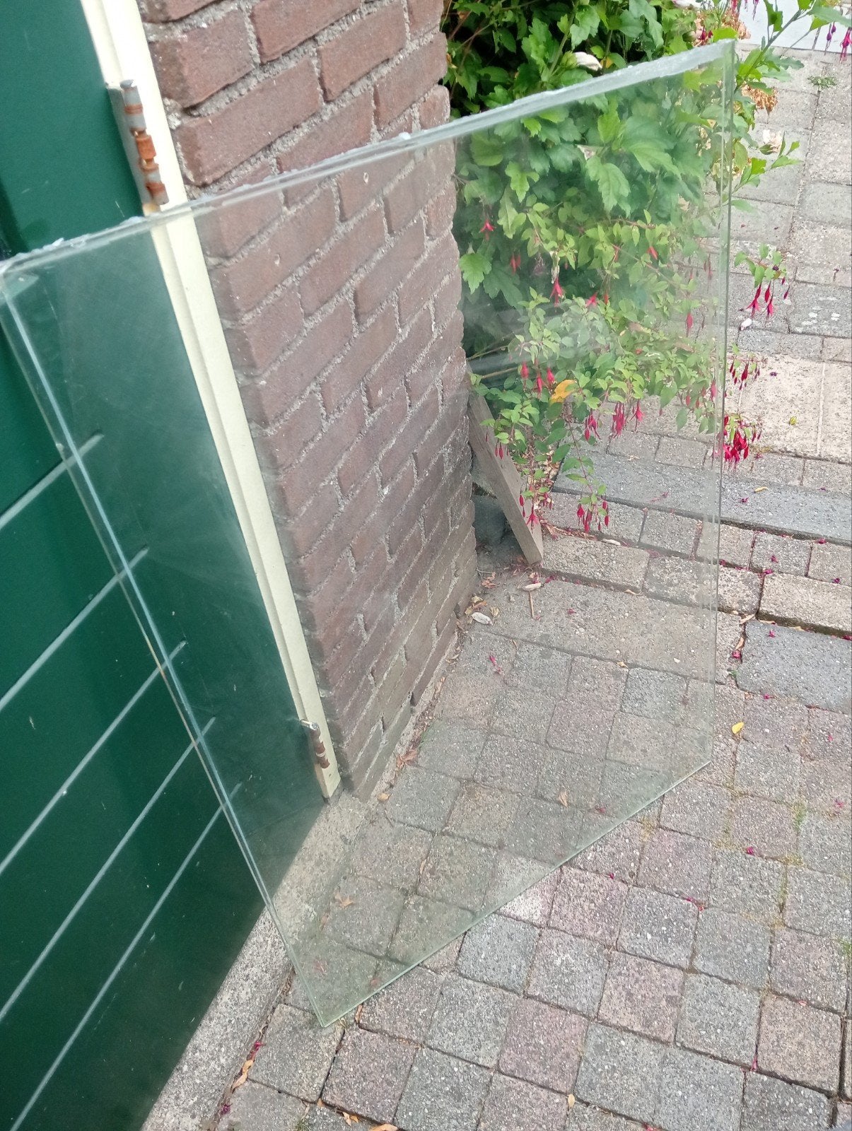 Veiligheid glasplaten gebruikt 6x, Ophalen, Gebruikt, 80 tot 120 cm, 120 tot 160 cm