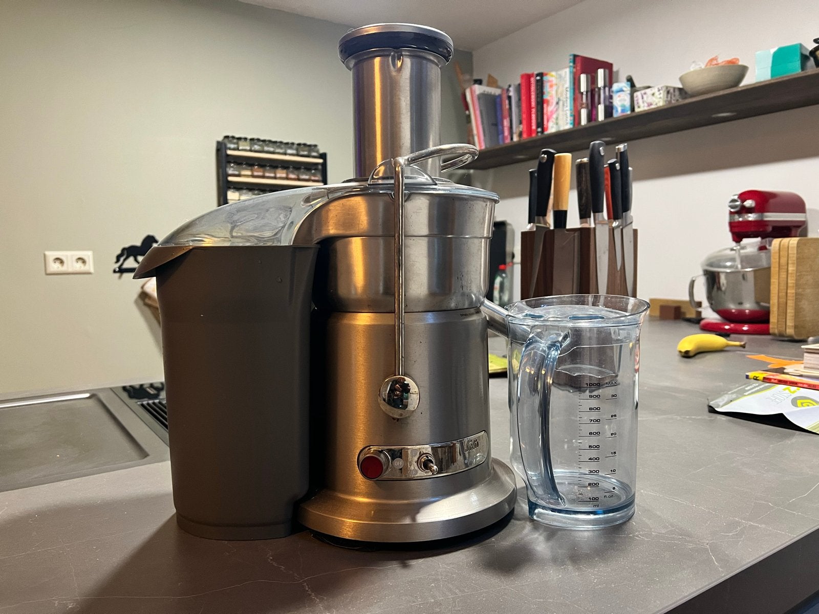 Solis Juicemaster Pro Sapcentrifuge, Ophalen, Zo goed als nieuw, Elektrisch, Sapcentrifuge