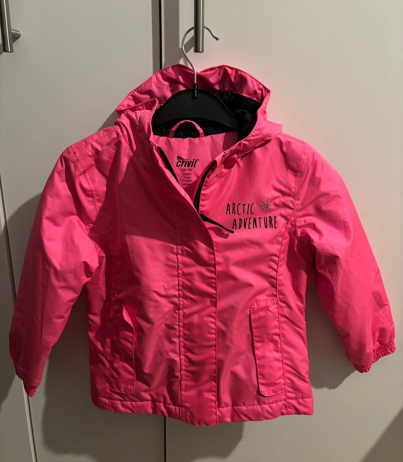 CRIVIT meisjes windjacket maat 98/104 roze NIEUW, Kinderen en Baby's, Ophalen of Verzenden, Nieuw, Meisje, Jas
