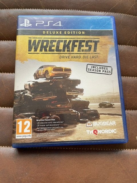 Wreckfest Destruction Derby PS4 Game, Vanaf 18 jaar, 1 speler, Racen en Vliegen, Ophalen of Verzenden