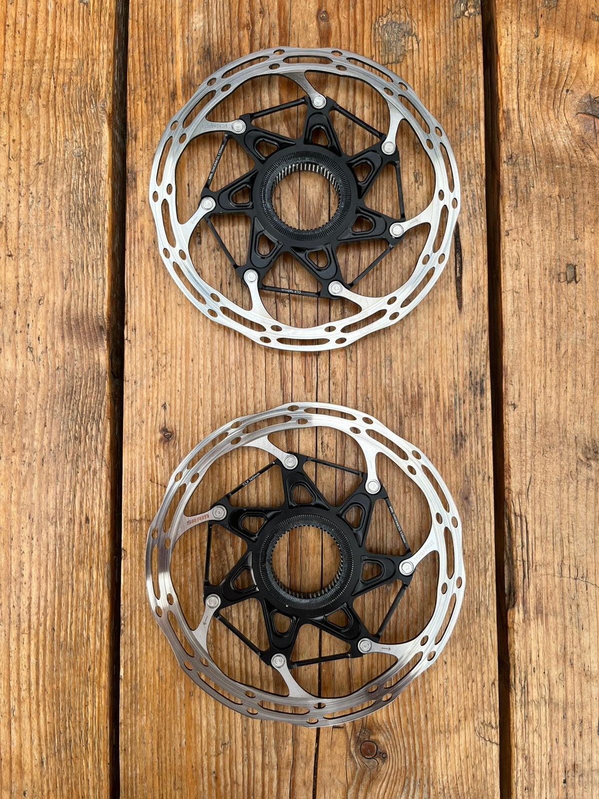 Sram Centerline 160mm centerlock remschijf, Fietsen en Brommers, Remmen, Ophalen of Verzenden, Zo goed als nieuw, Aluminium