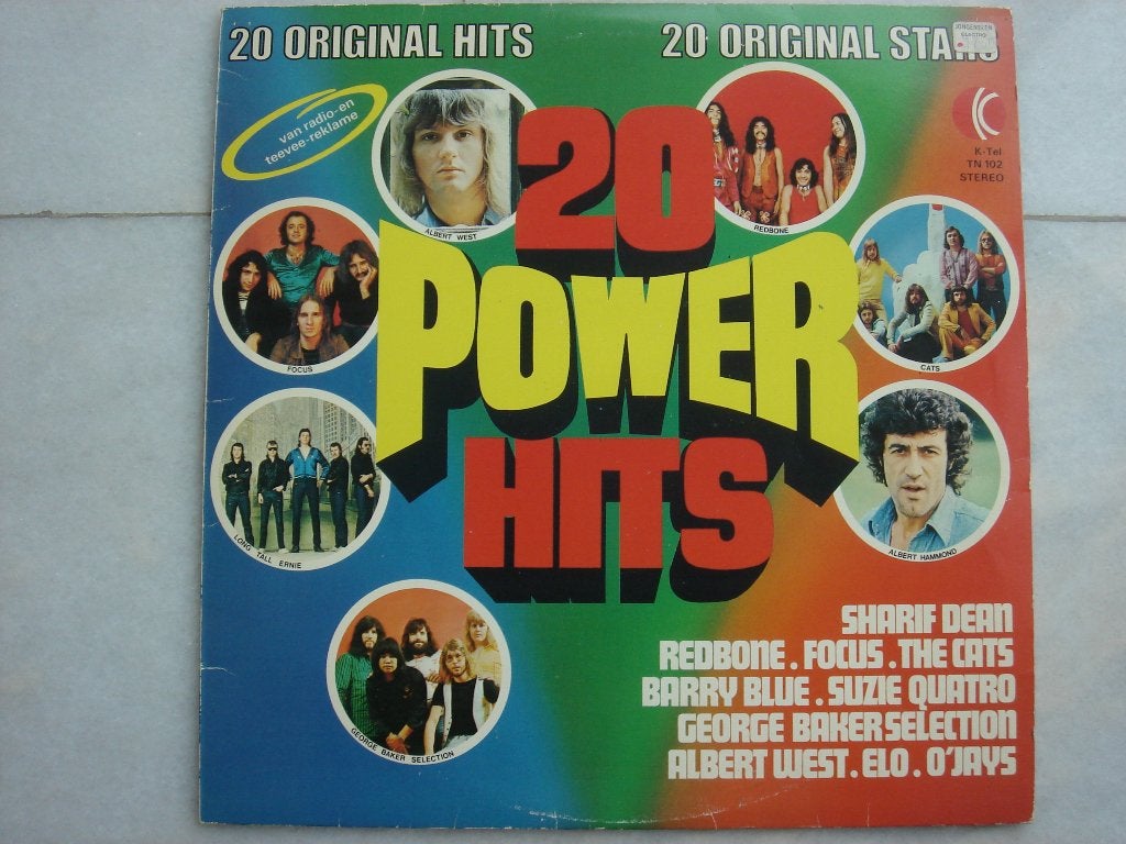 LP 20 Power Hits – TN 102, Cd's en Dvd's, LP, Gebruikt, Pop, Ophalen of Verzenden