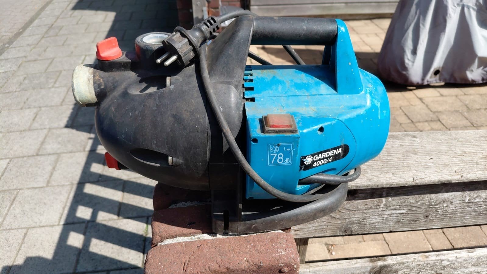 Gardena 4000/4 Classic tuinpomp, Ophalen of Verzenden, Elektrisch