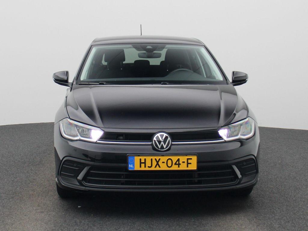 Volkswagen Polo 1.0 TSI Life Edition | Parkeersensoren achte, 12 maanden, Stof, 1069 kg, Zwart