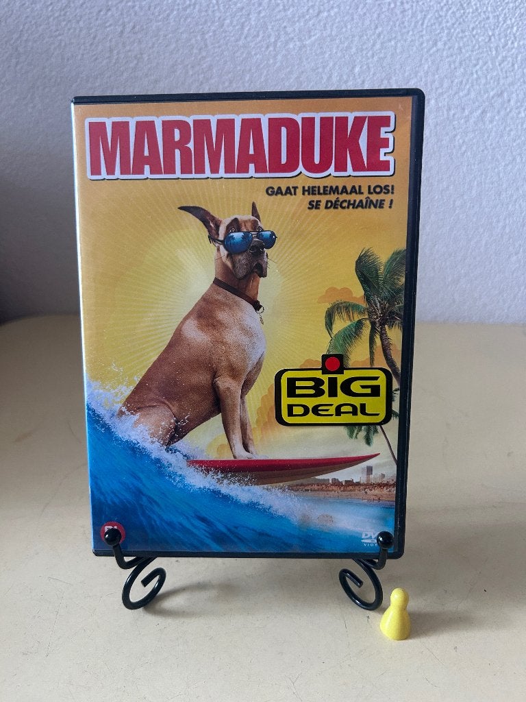 Marmaduke DVD – Leuke Familiefilm over Surfende Deense Dog, Ophalen of Verzenden, Zo goed als nieuw, Dieren, Vanaf 6 jaar