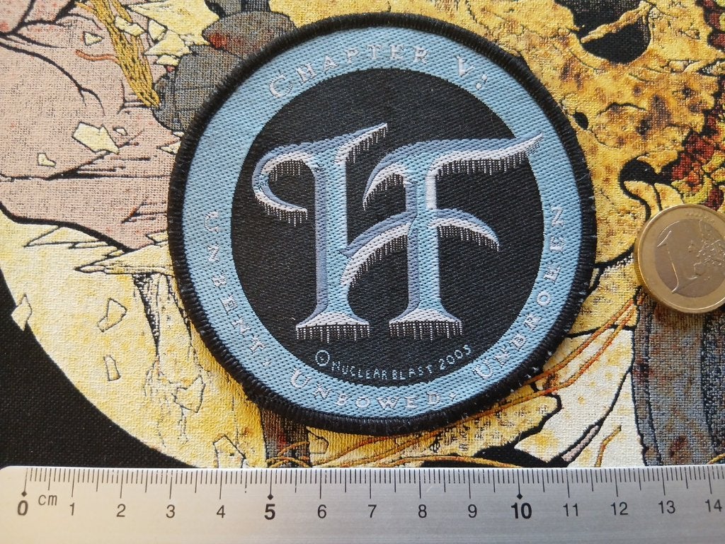 Hammerfall vintage 2005 Chapter V: patch h10  metal, Ophalen of Verzenden, Nieuw, Kleding