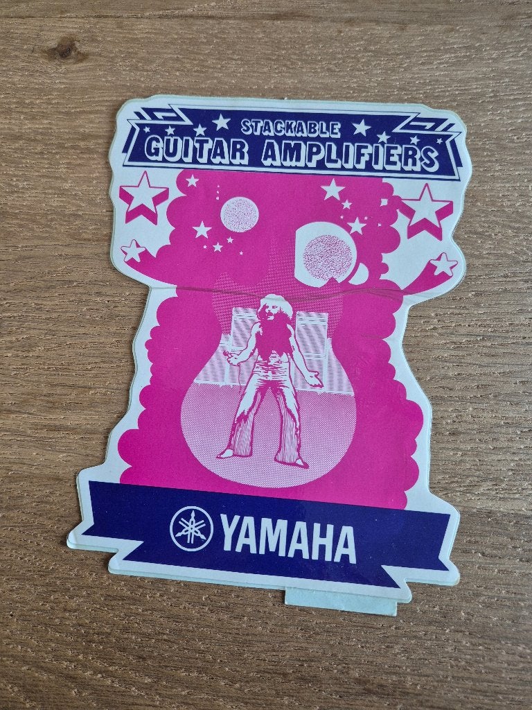 Sticker yamaha, Verzamelen, Ophalen of Verzenden, Zo goed als nieuw, Overige typen