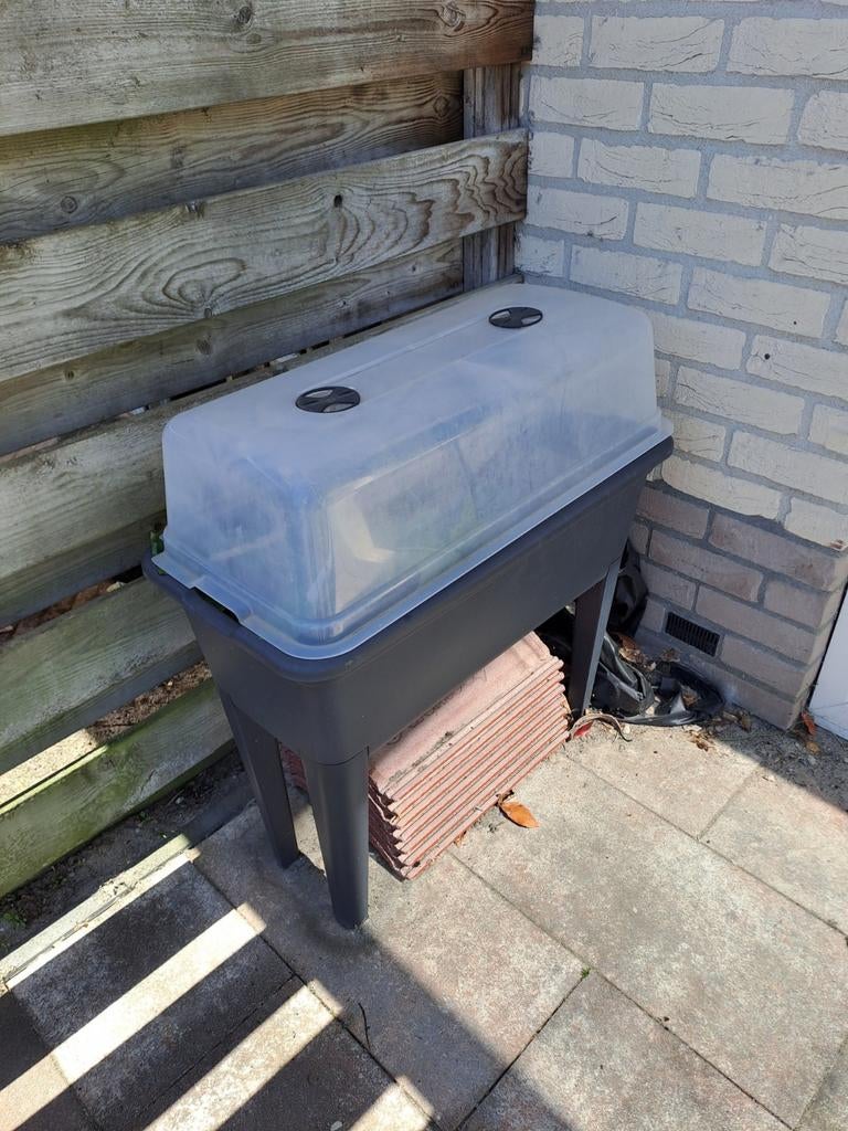 Kweekkasje voor tuin of balkon - Ideaal voor starters, Ophalen, Gebruikt, Kweekbak