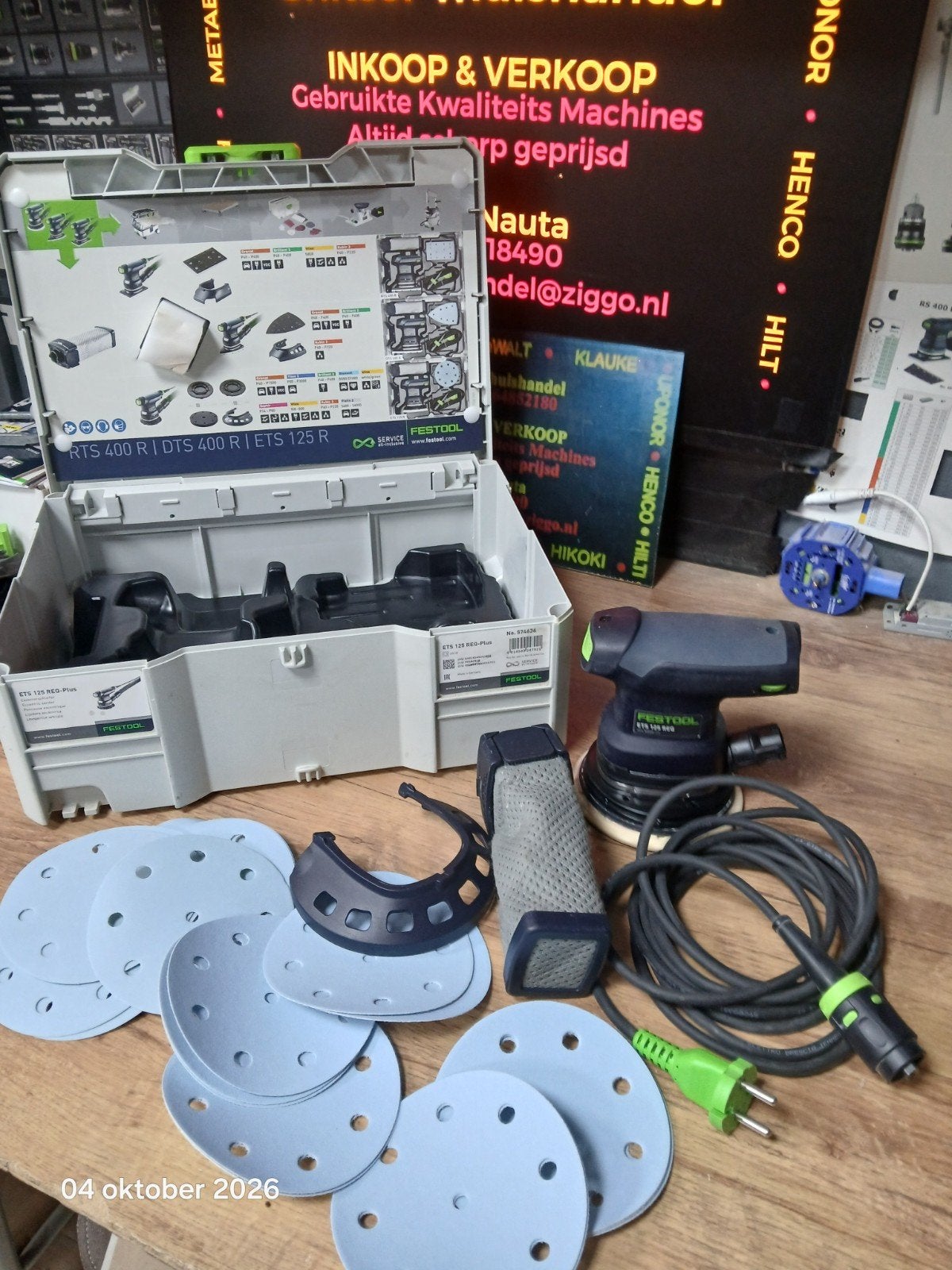 Festool Schuurmachine., -, -, Ophalen of Verzenden, Zo goed als nieuw