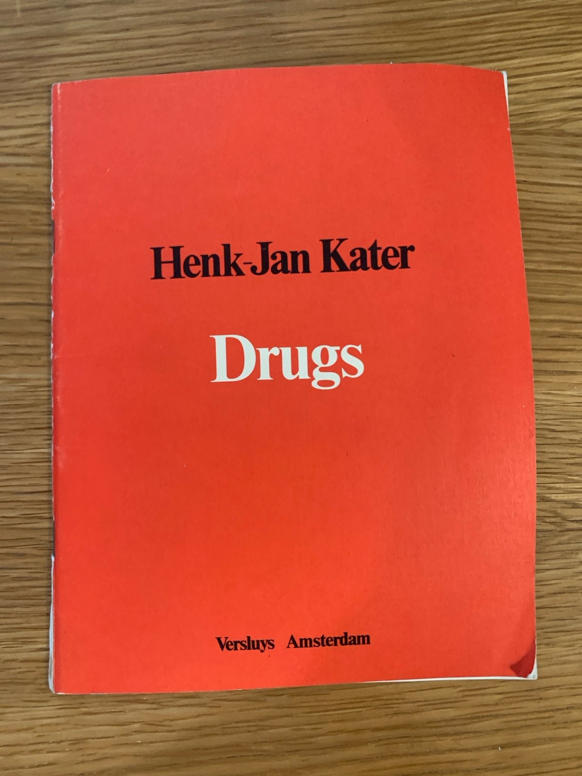 Drugs - Henk-Jan Kater (Leerheden voortgezet onderwijs), Boeken, Studieboeken en Cursussen, Ophalen, Gamma, Gelezen, Overige niveaus