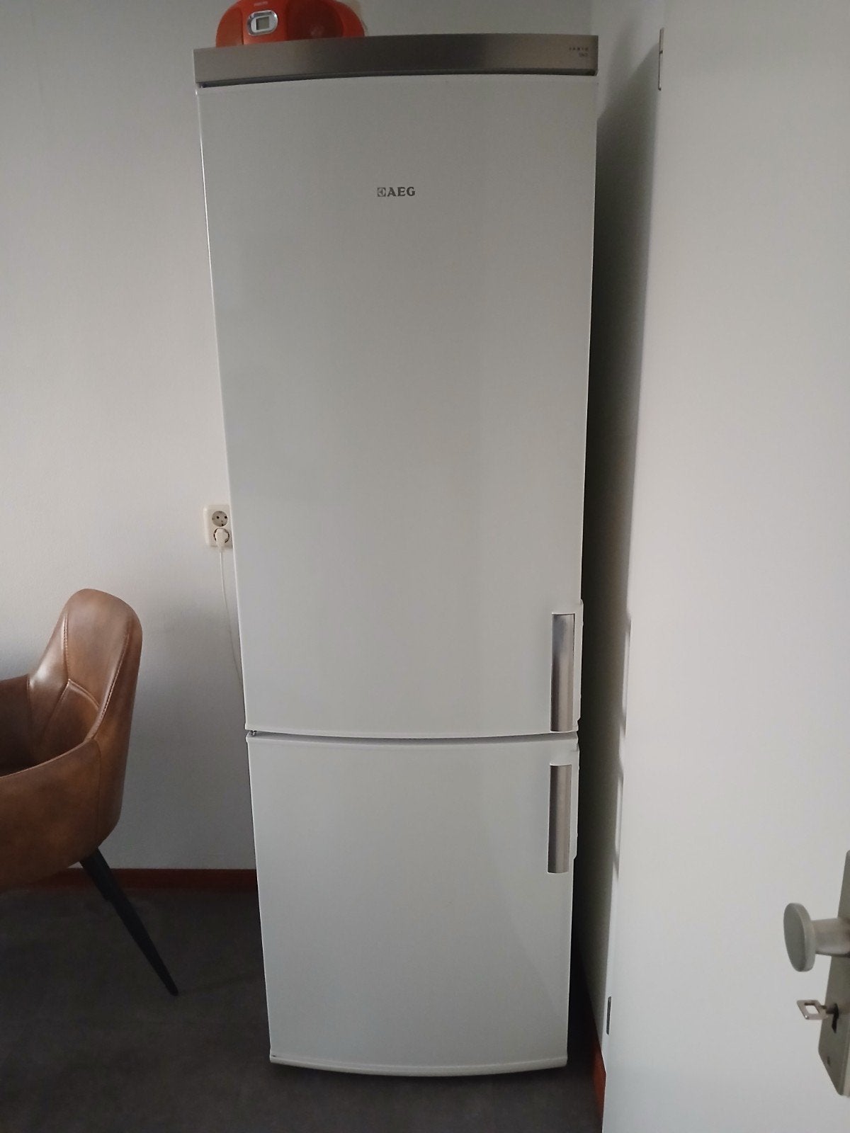 AEG Santo Öko Koelvriescombinatie - Perfecte Staat, Witgoed en Apparatuur, Ophalen, 200 liter of meer, Met aparte vriezer, 160 cm of meer