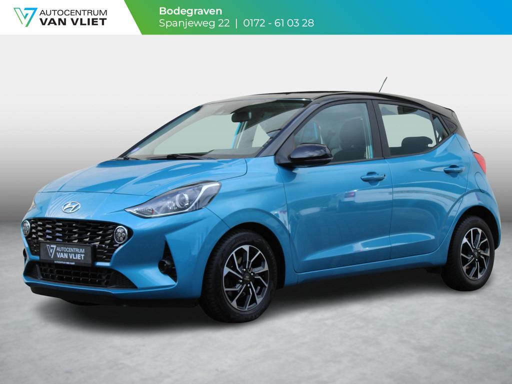 Hyundai i10 1.0 Premium | ACHTERUITRIJCAMERA |, Auto's, Voorwielaandrijving, 12 maanden, Stof, Gebruikt
