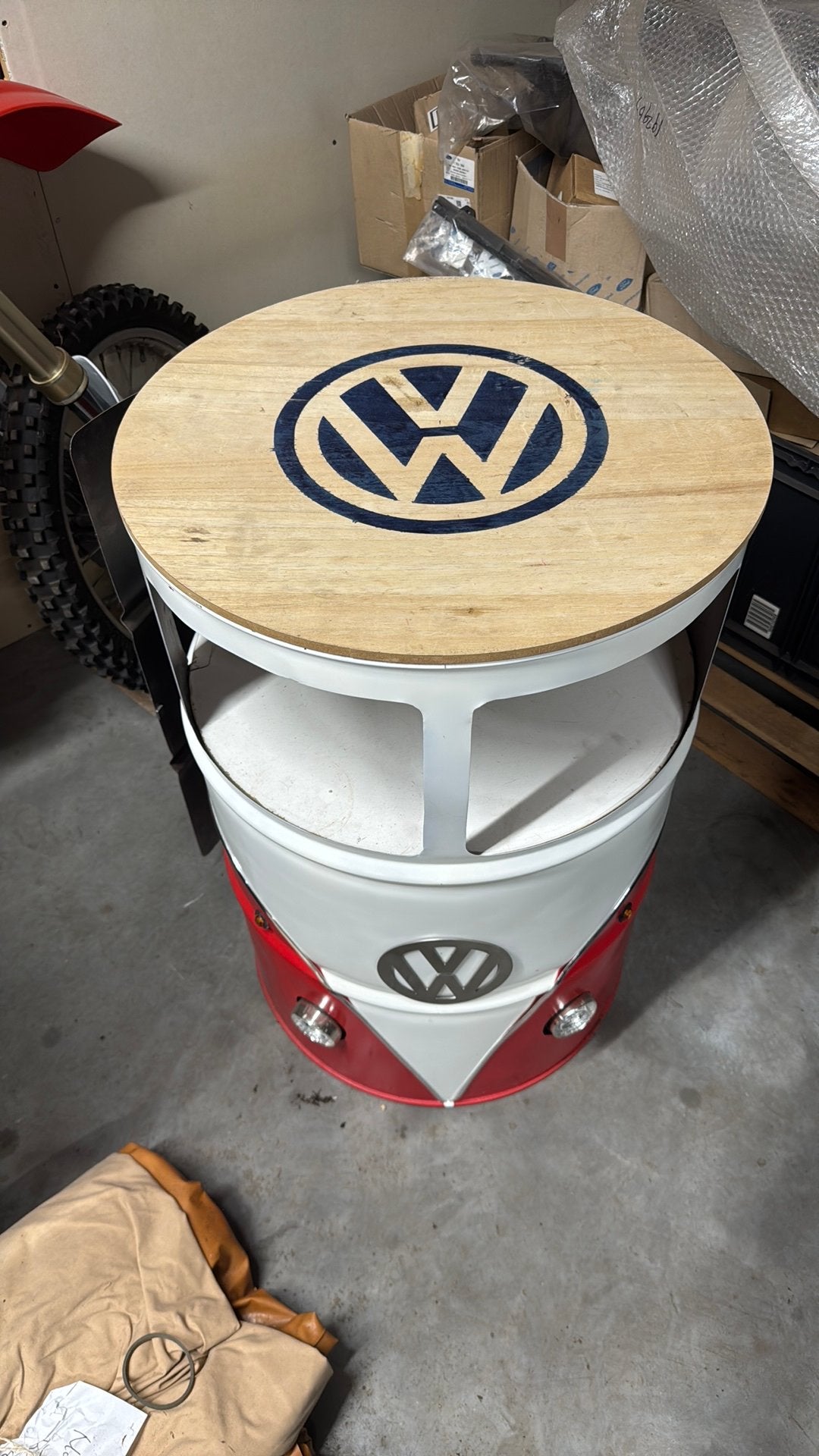 Sta tafel volkswagen transporter T1 statafel, Ophalen, T1, T1, Zo goed als nieuw
