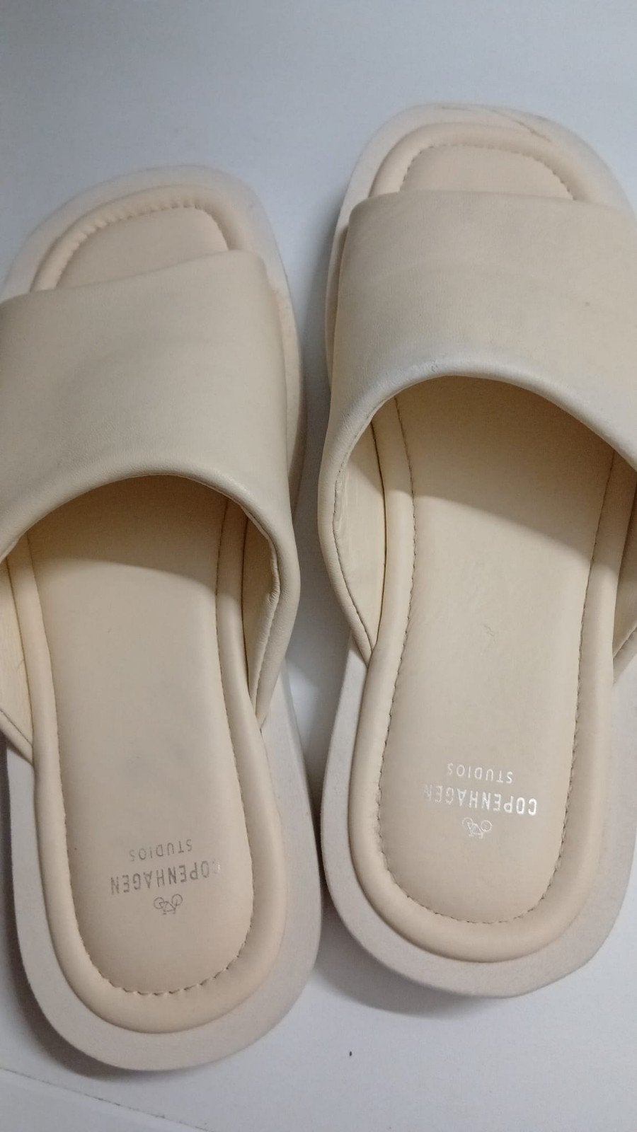 CPH730 Nappa Butter Nieuwe Slippers Maat 38, Slippers, Beige, CPH730, Nieuw