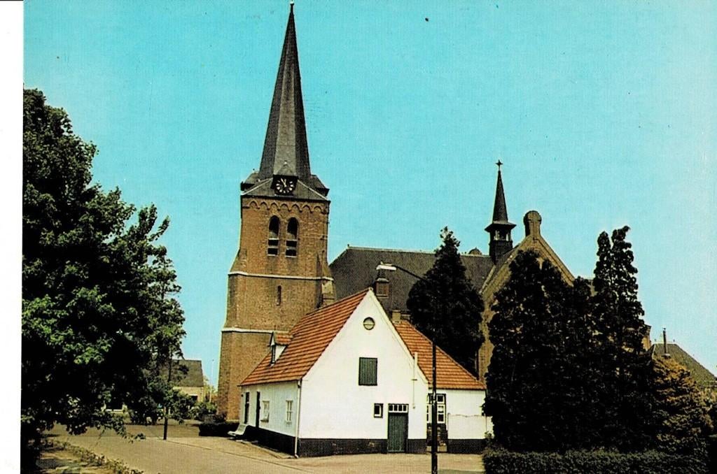 Hooge Mierde, Kerk, Verzamelen, Ansichtkaarten | Nederland, Ophalen of Verzenden, Ongelopen, Noord-Brabant