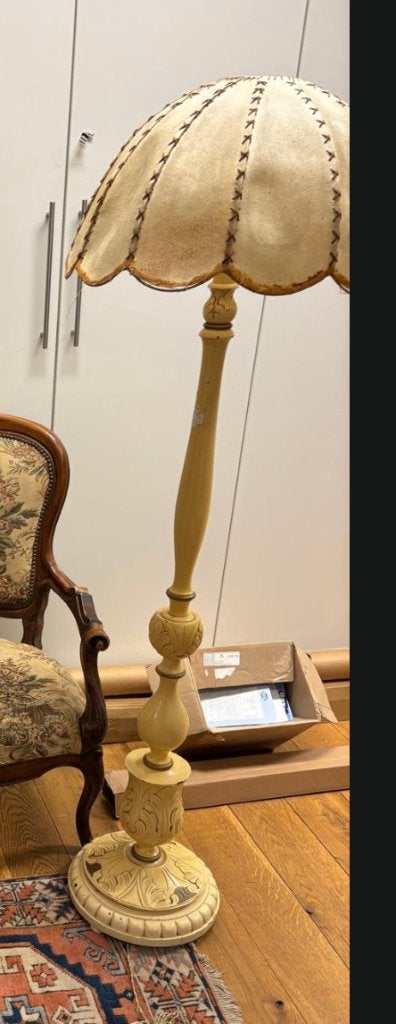 Vintage lamp (staand), Ophalen, Gebruikt, Ouderwets, 100 tot 150 cm