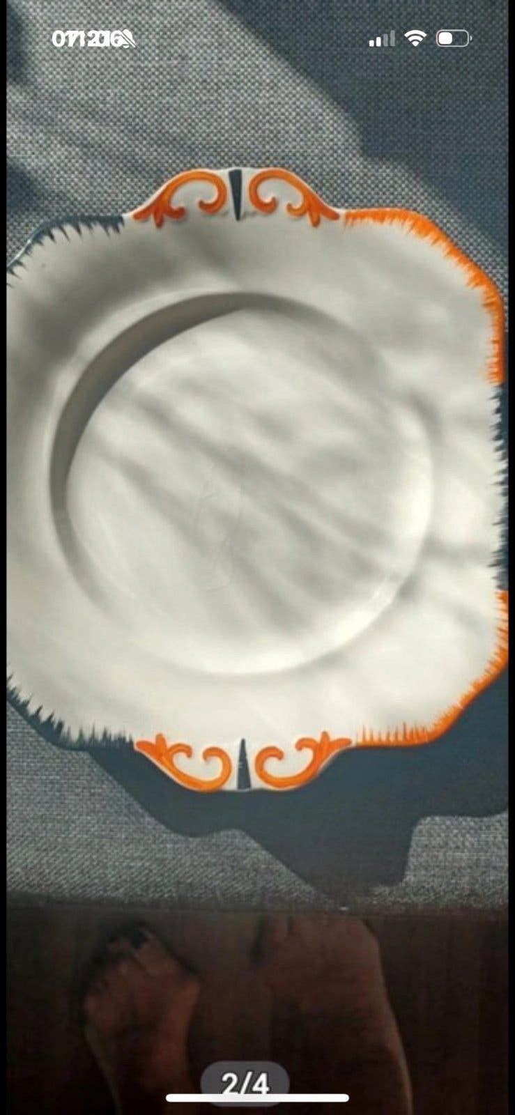 Vintage  Solian Ware Pottery England decoratief bord, Antiek en Kunst, Ophalen of Verzenden