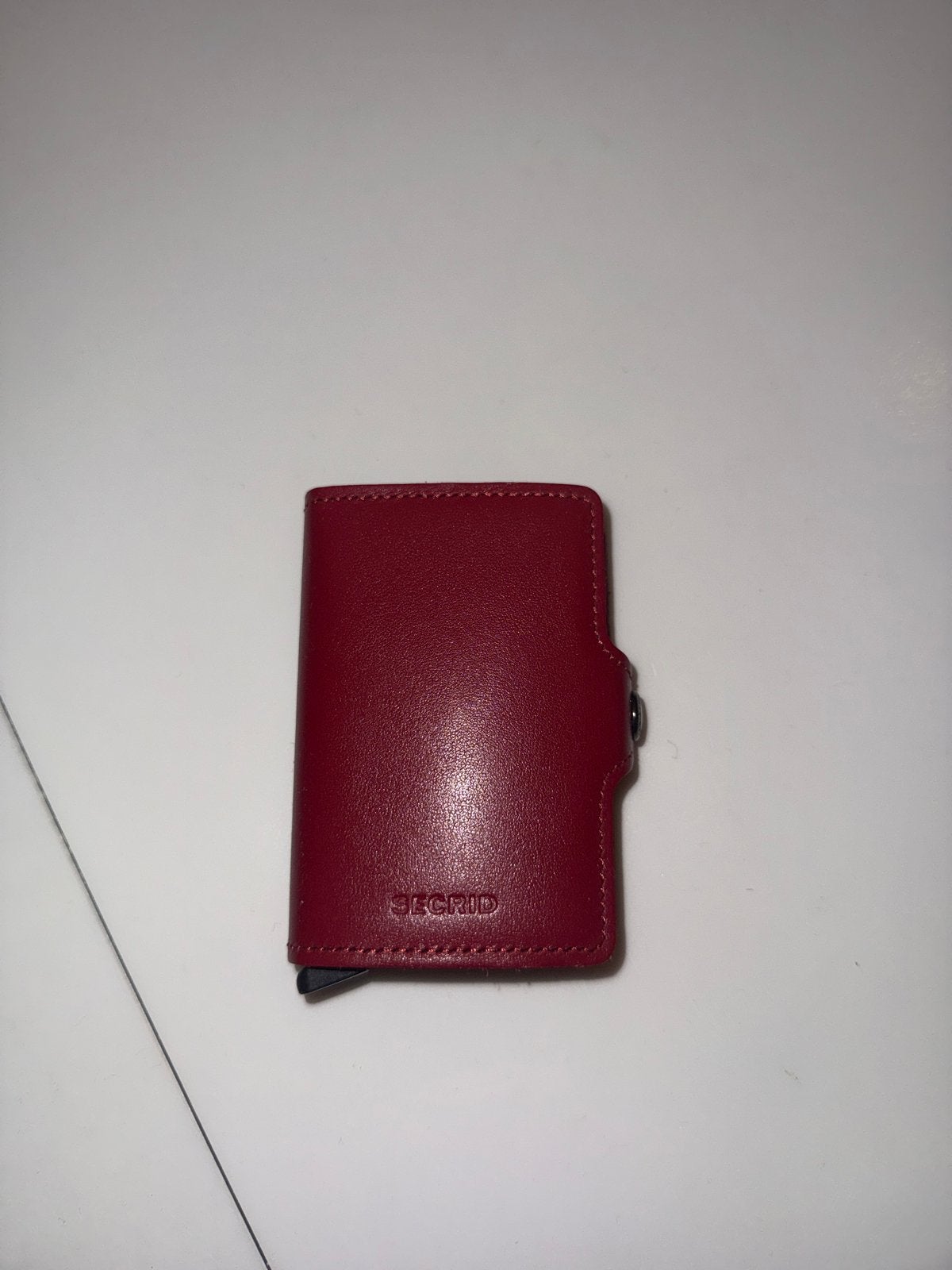 Nieuwe Secrid twinwallet - Bordeauxrood Leer, Overige merken, Nieuw, Ophalen of Verzenden, Leer