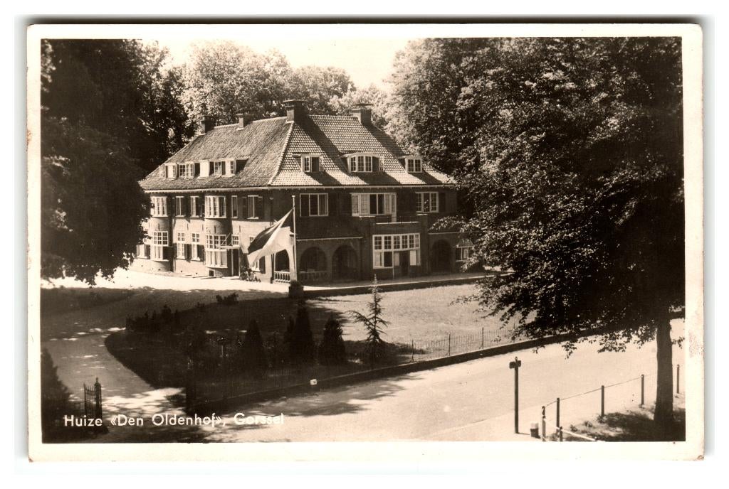 Gorssel, Huize "Den Oldenhof", Verzenden, 1940 tot 1960, Gelopen, Gelderland