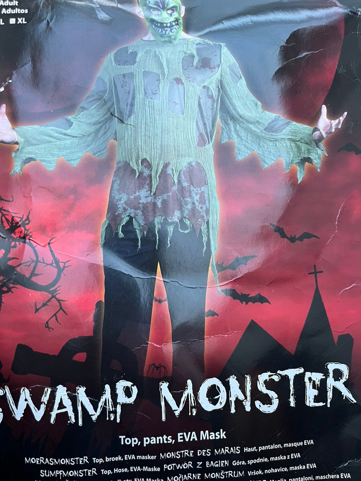 Moeras monster pak XL, Ophalen of Verzenden, Zo goed als nieuw, Maat 56/58 (XL)