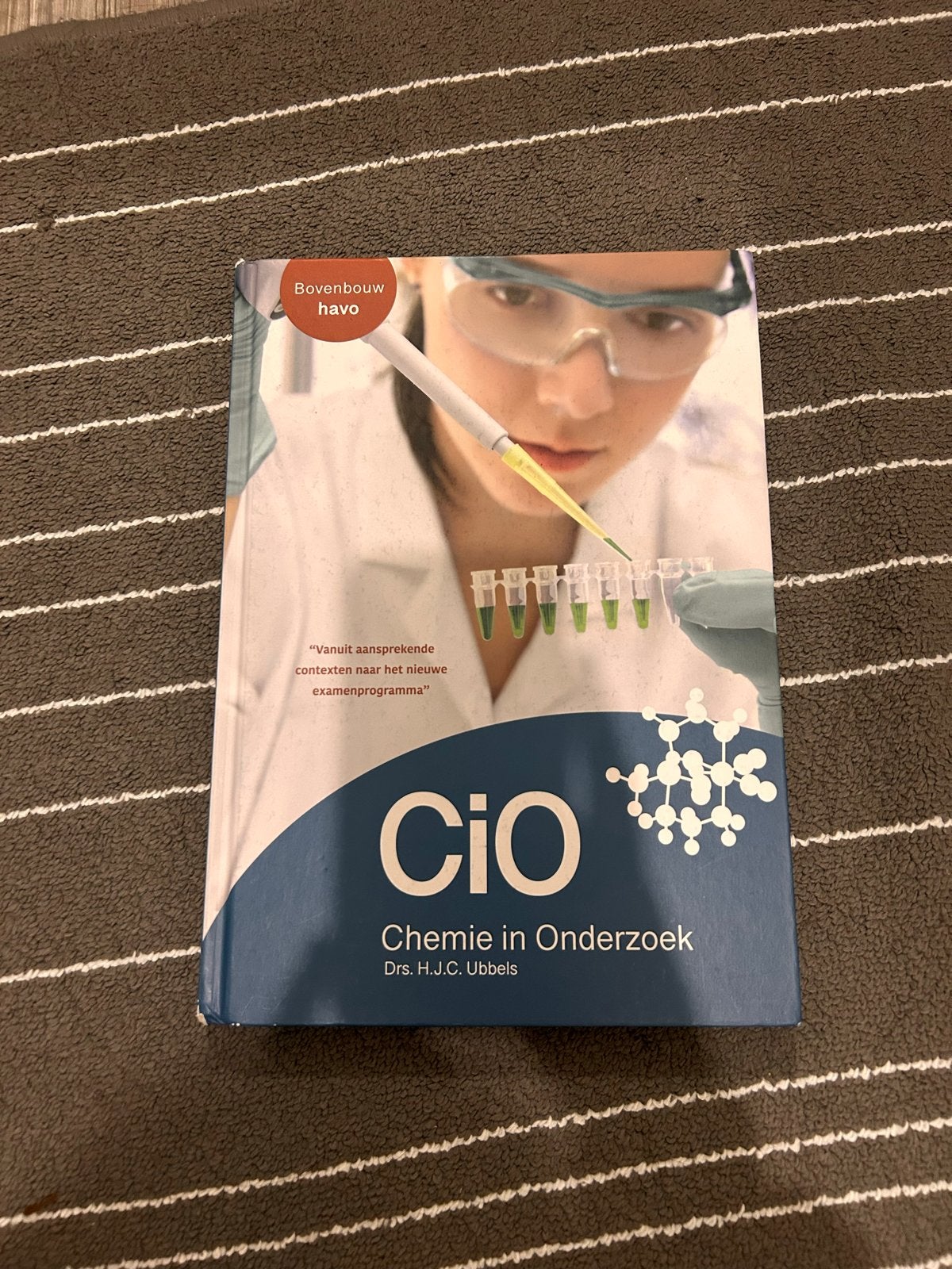 CiO Chemie in Onderzoek - Bovenbouw HAVO, Boeken, Ophalen of Verzenden, Gelezen, HAVO, Scheikunde