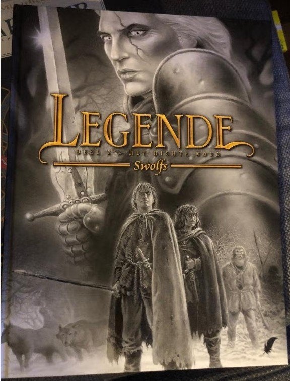 Het dichte woud legende swolfs hardcover k5, Eén stripboek, Ophalen of Verzenden, Zo goed als nieuw