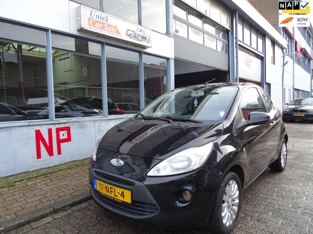 Ford Ka 1.2 Titanium X, Auto's, Ford, Bedrijf, Te koop, Ka, ABS, Airbags, Airconditioning, Boordcomputer, Centrale vergrendeling