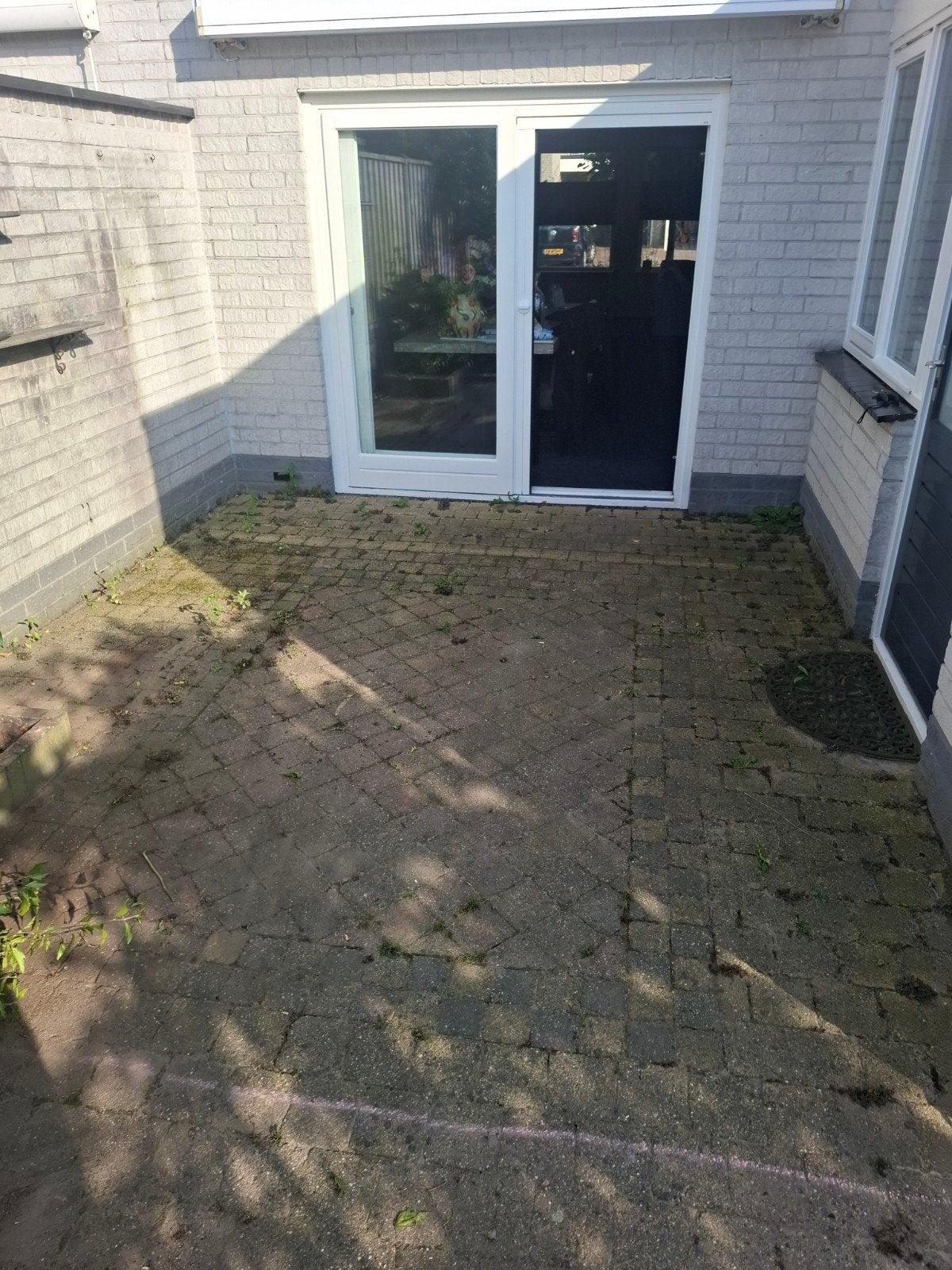 Gebruikte betonnen terrastegels - ca 12 m², Tuin en Terras, Gebruikt, Beton, Terrastegels, 5 tot 10 m²