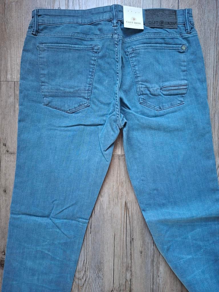 CAST IRON Riser slimfit jeans W33 L34, Blauw, Nieuw, Ophalen of Verzenden, W33 - W34 (confectie 48/50)