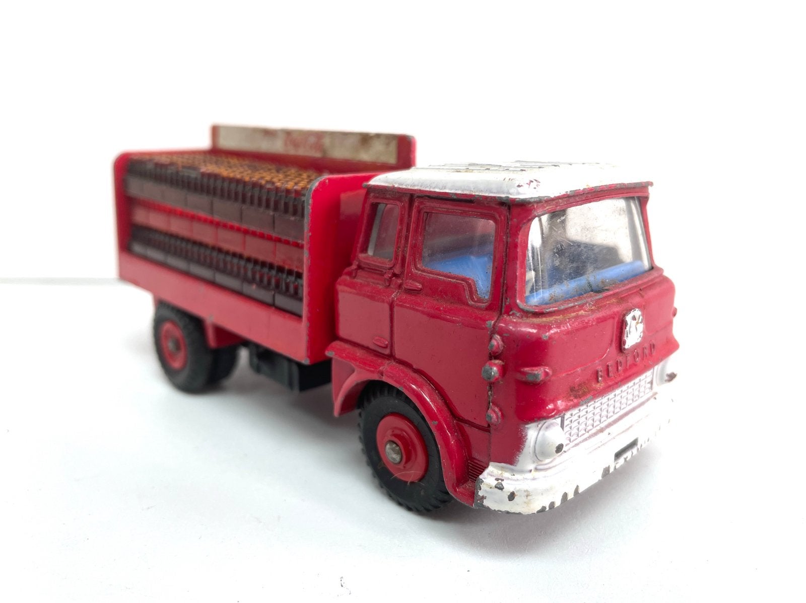 Vintage Dinky Toys Coca-Cola Bedford Vrachtwagen met Flessen, Ophalen of Verzenden