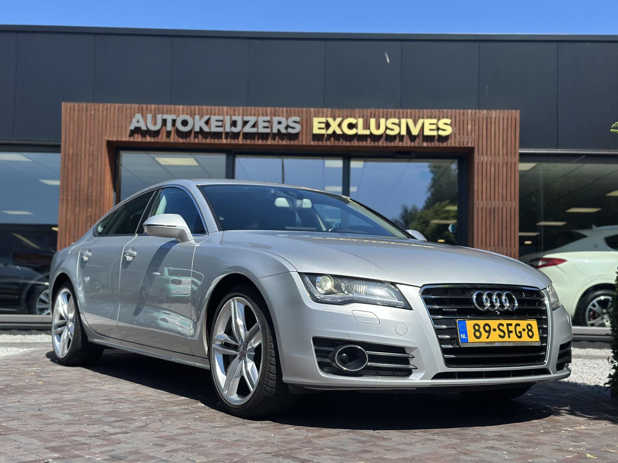 Audi A7 Sportback 3.0 TFSI quattro Pro Line plus BOSE Leer A, Auto's, Gebruikt, Zwart, 2995 cc, 4 stoelen