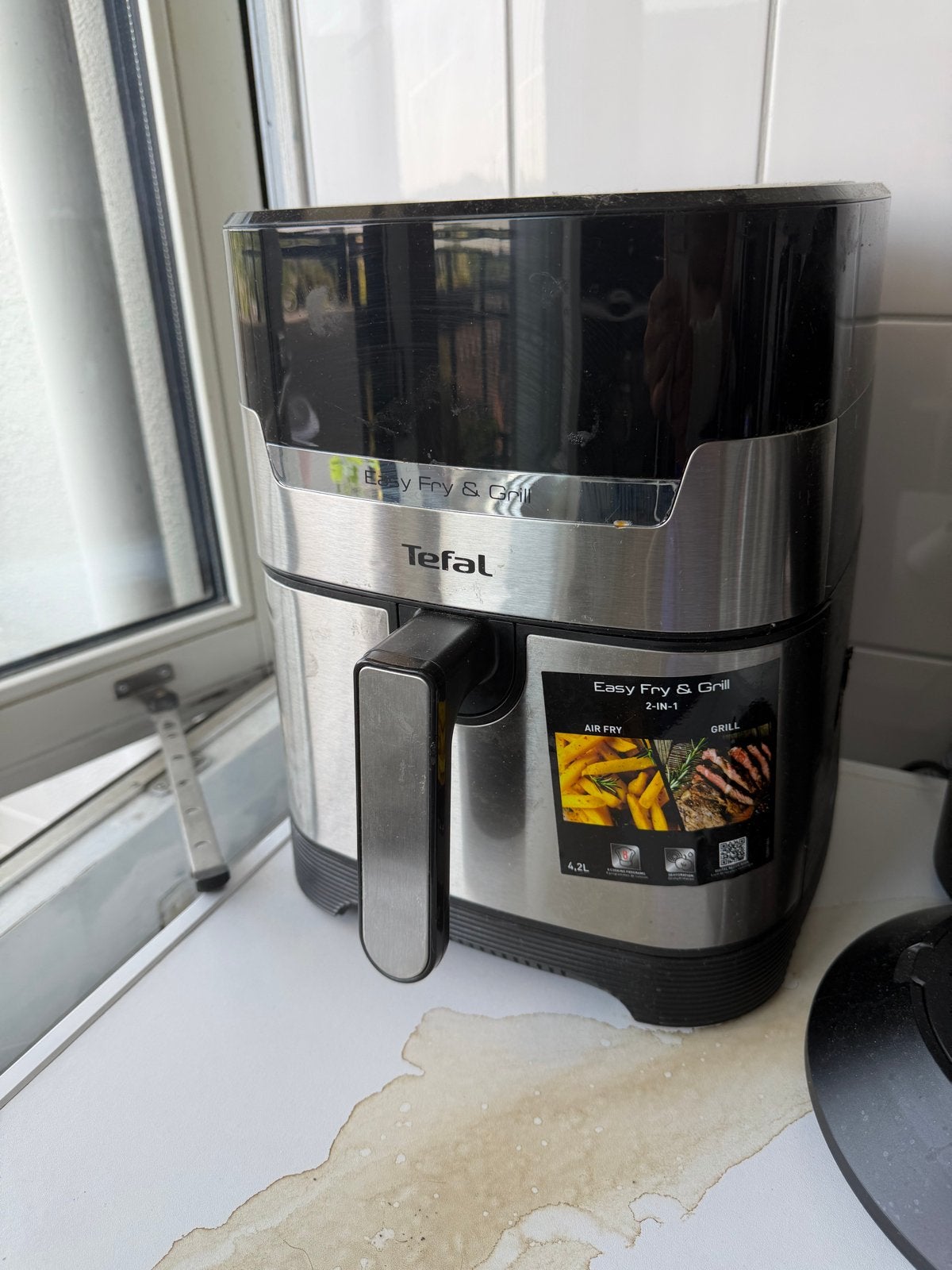 Tefal Easy Fry & Grill Airfryer 4,2L - Zo goed als nieuw, Ophalen, Zo goed als nieuw, Airfryer