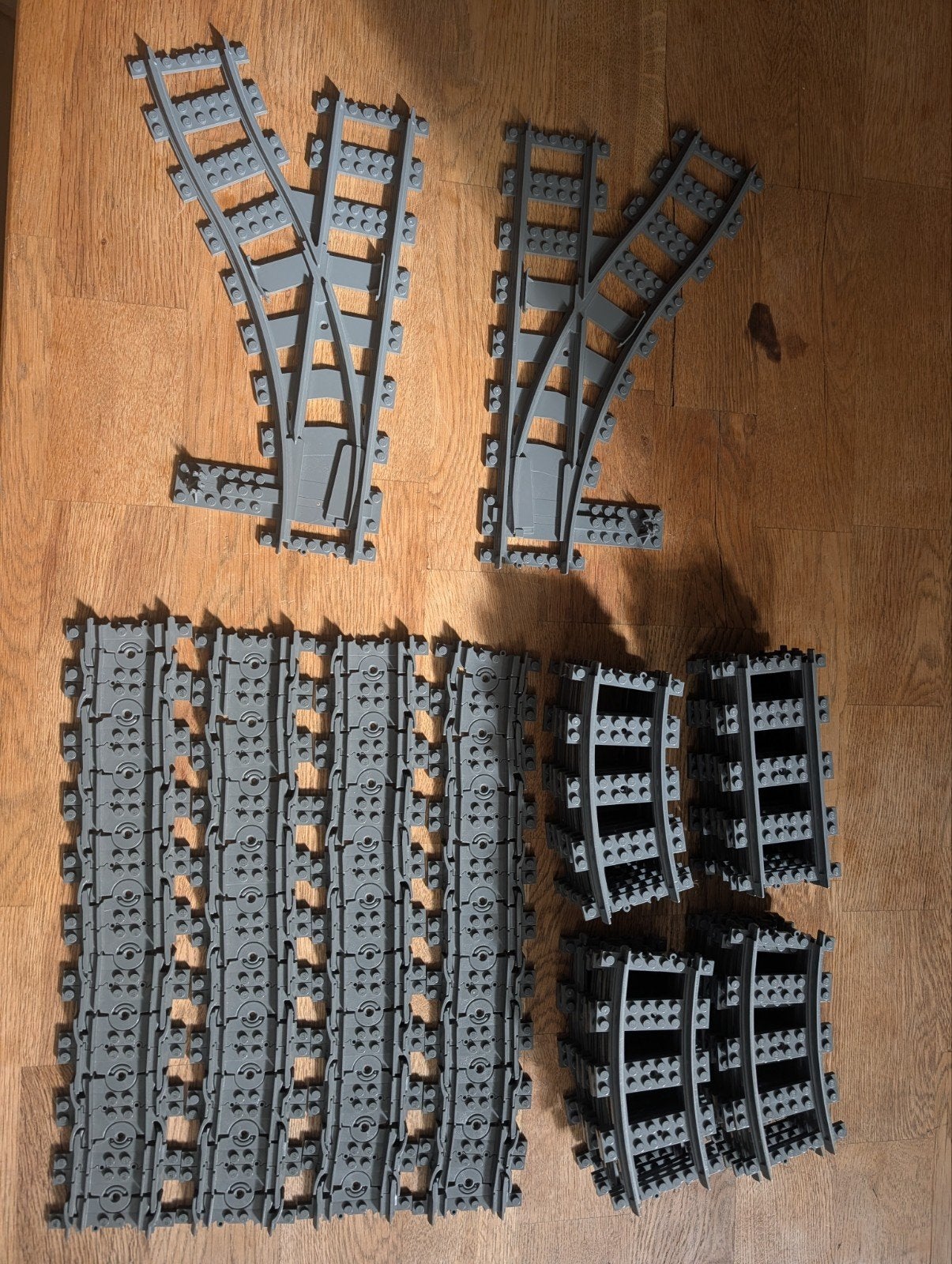 Origineel Lego Treinrails Set, Ophalen of Verzenden