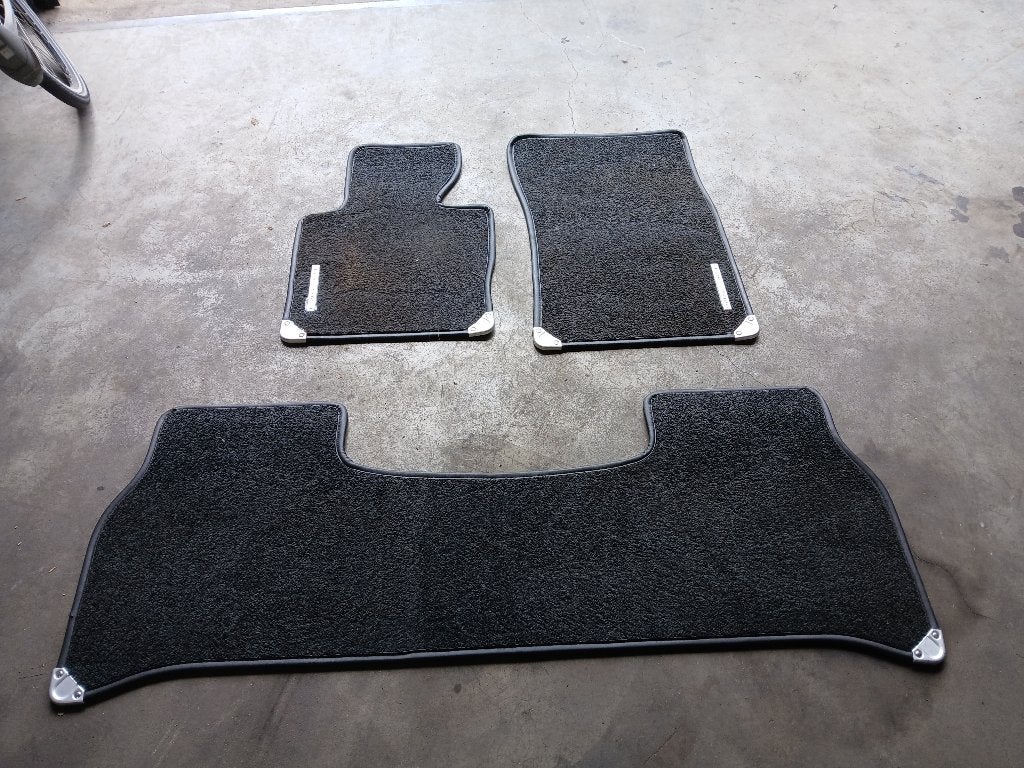 Vloermatten set Range Rover L322 Vogue Stof Zwart Matten 2O, Gebruikt, Ophalen of Verzenden, A, A