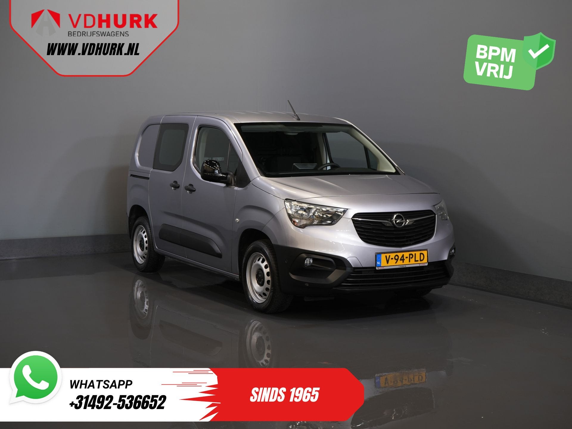 Opel Combo 1.2 Turbo BENZINE 3Pers/ Carplay/ Navi/ Camera/ P, Auto's, Bestelauto's, Voorwielaandrijving, Gebruikt, 1199 cc, Origineel Nederlands