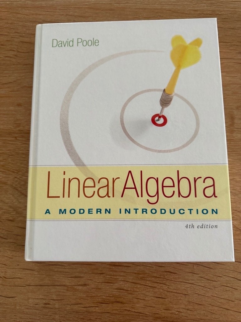 Linear algebra a modern introduction  David Poole, Boeken, Studieboeken en Cursussen, WO, Beta, Ophalen of Verzenden