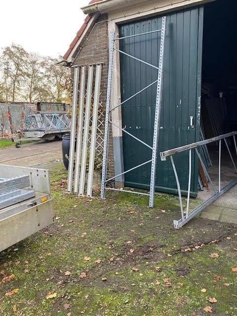 11 meter pallet stelling, Ophalen, Gebruikt
