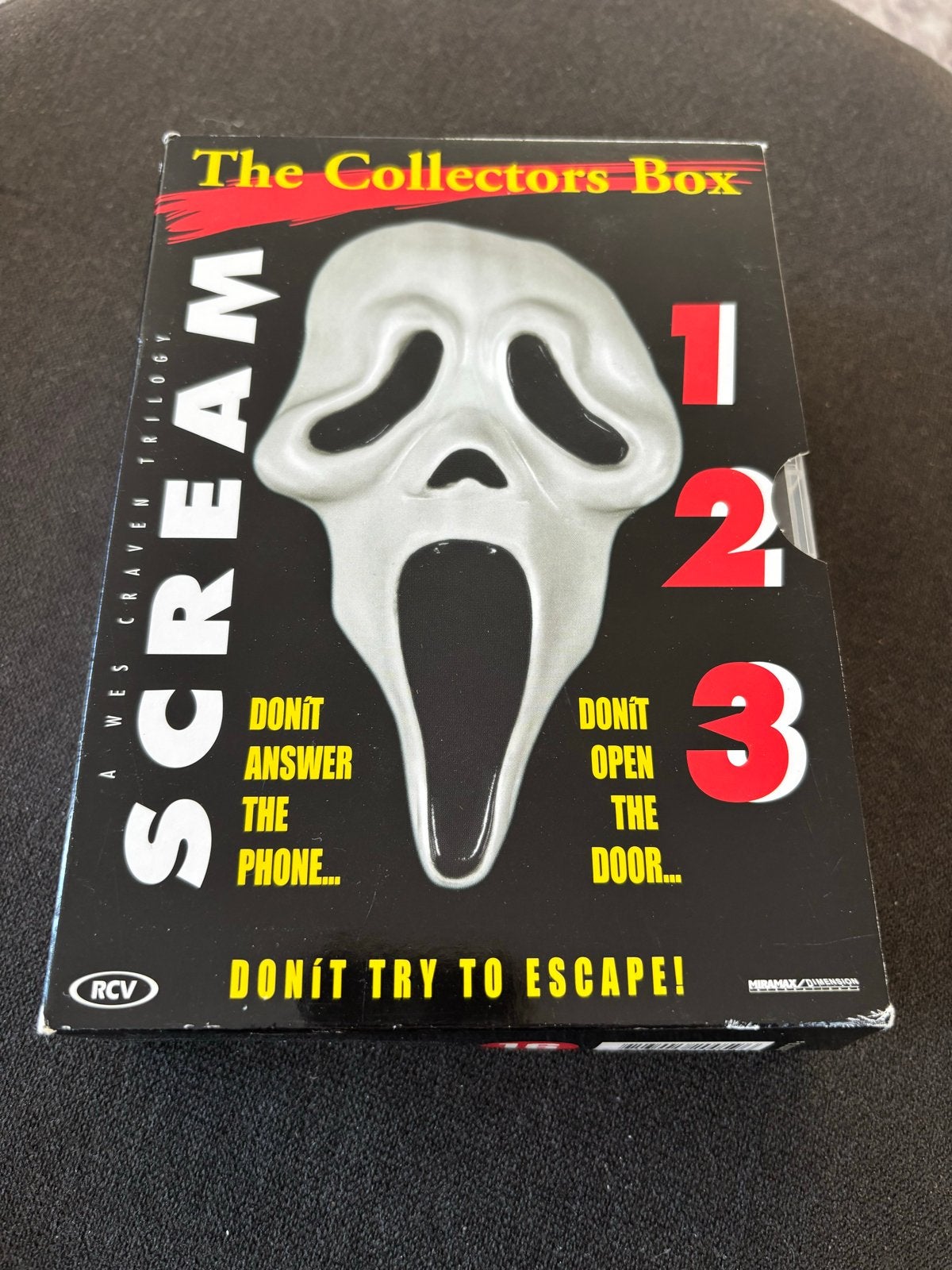 Scream Trilogy Collectors Box, Cd's en Dvd's, Horror, Vanaf 16 jaar, Nederlands, Ophalen of Verzenden