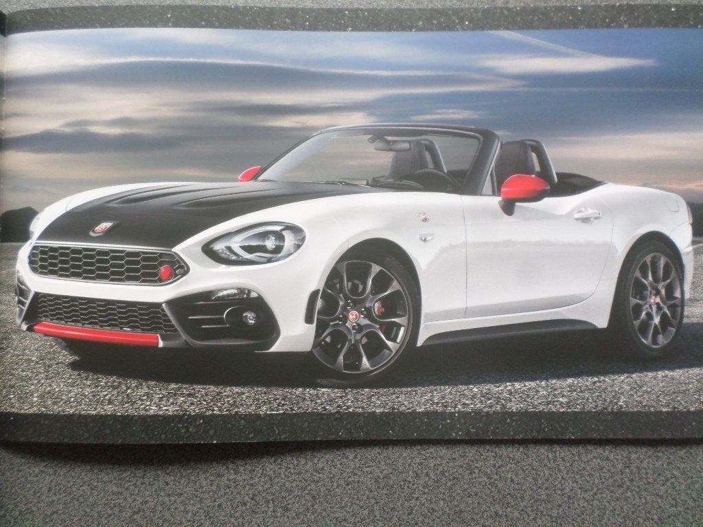 Fiat Abarth 124 Spider Brochure, Ophalen of Verzenden, Zo goed als nieuw, Overige merken