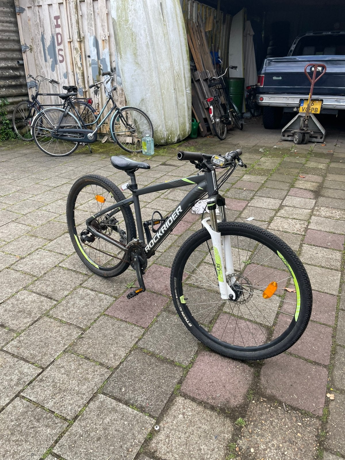 Mountainbike rockrider, Fietsen en Brommers, Fietsen | Mountainbikes en ATB, Gebruikt, Heren, Schijfrem, Ophalen
