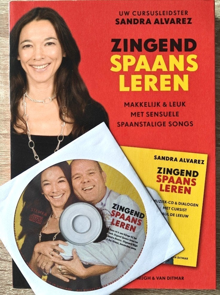 Alvarez: ZINGEND SPAANS LEREN. Met Paul de Leeuw. (incl. cd), Boeken, Taal | Spaans, Ophalen of Verzenden, Zo goed als nieuw