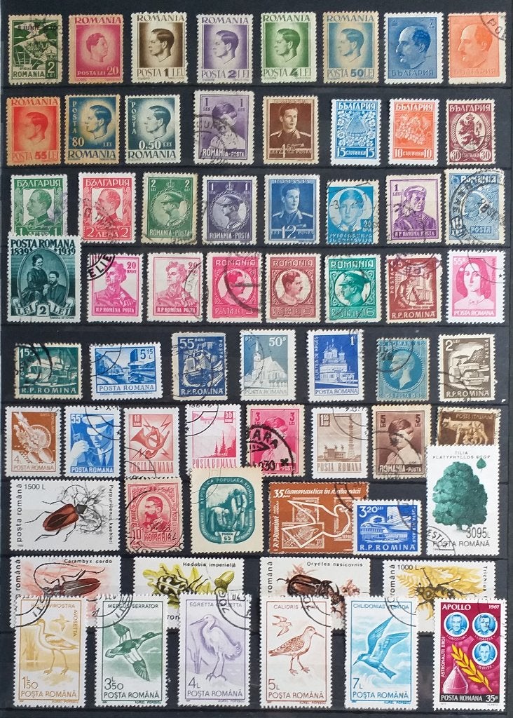 POSTZEGELS ROEMENIE GESTEMPELD, Verzenden, Overige landen, Gestempeld