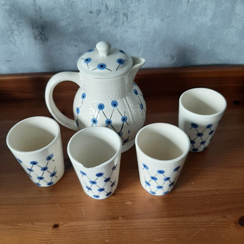 melkstel blauw, Ophalen