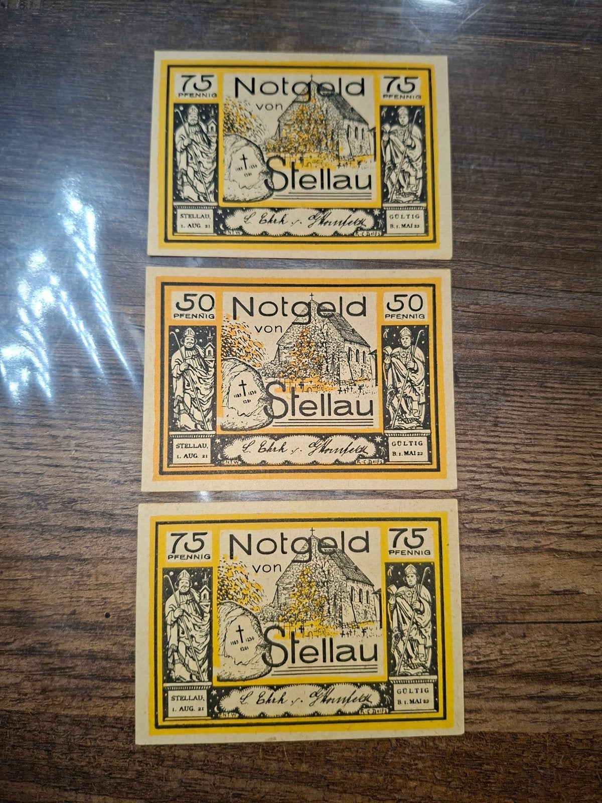 Duits Notgeld Stellau Noodgeld, Postzegels en Munten, Ophalen of Verzenden, Duitsland