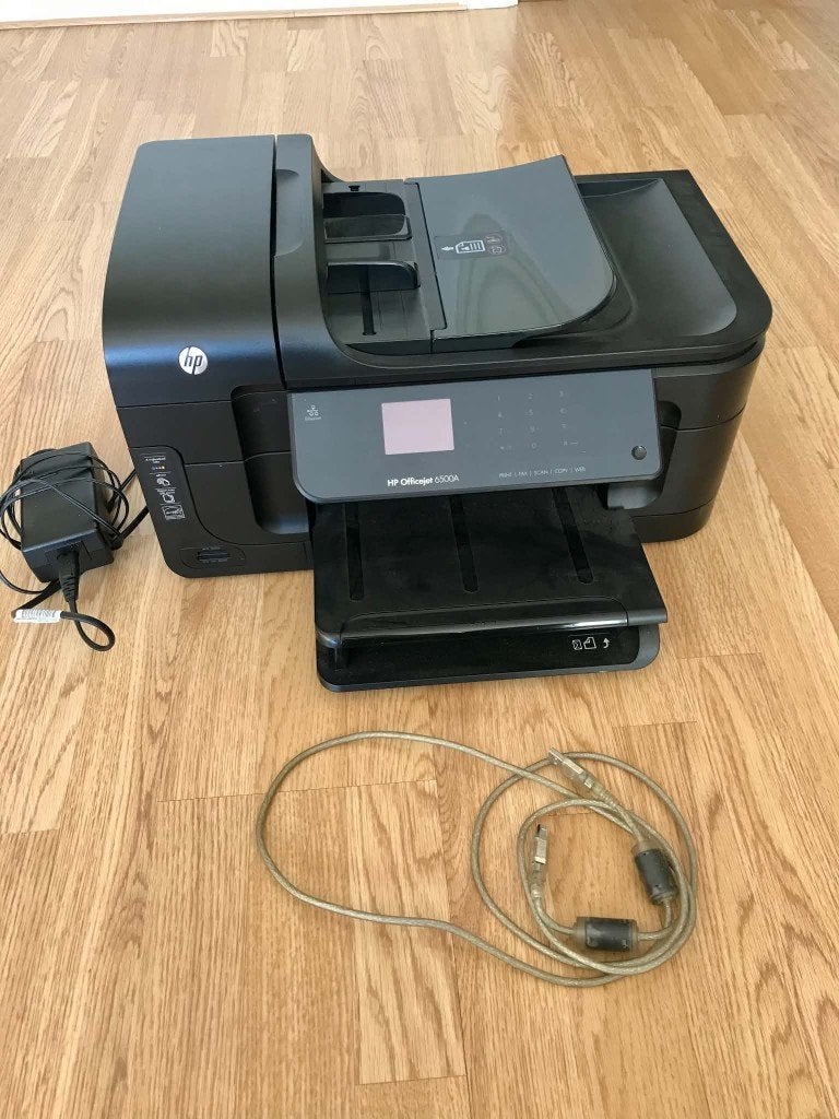 HP Officejet 6500A (CN555A), Computers en Software, Printers, Ophalen, Hp, Gebruikt, Inkjetprinter