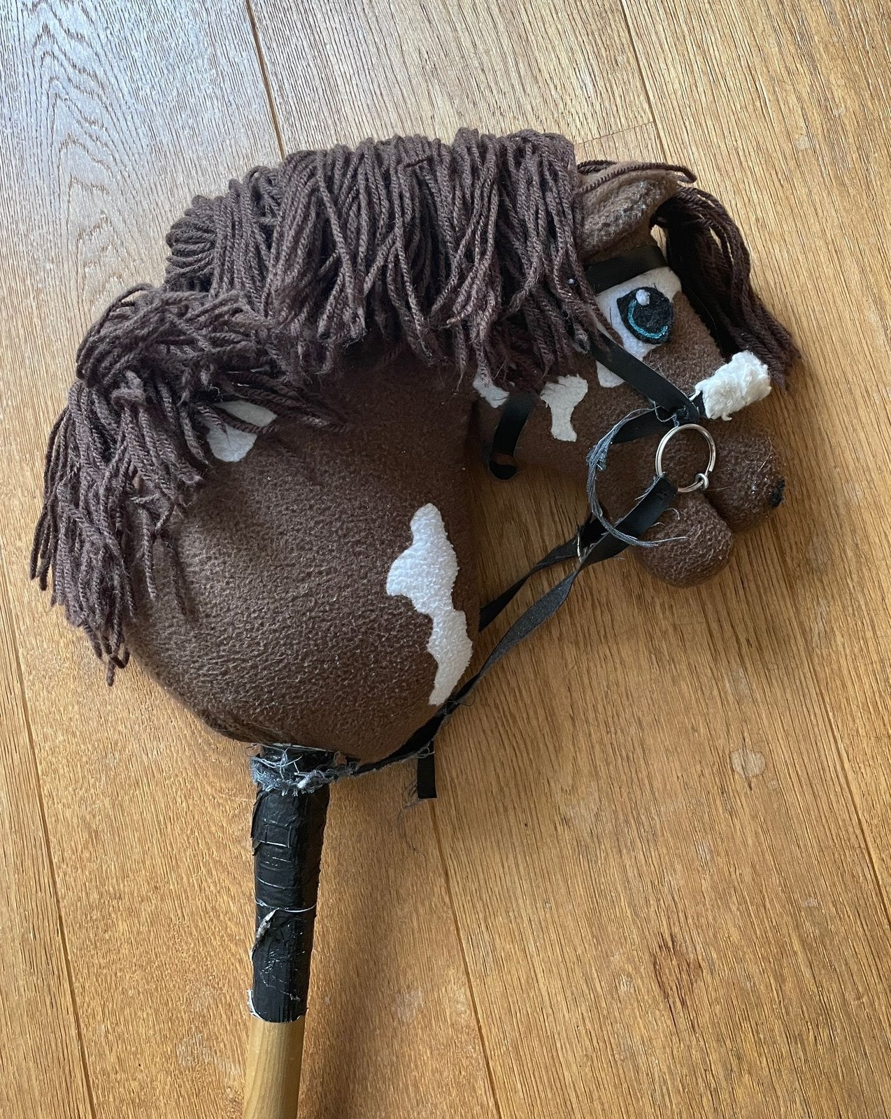 Hobby horse met stok en hoofdstel - afhalen, Ophalen, Zo goed als nieuw