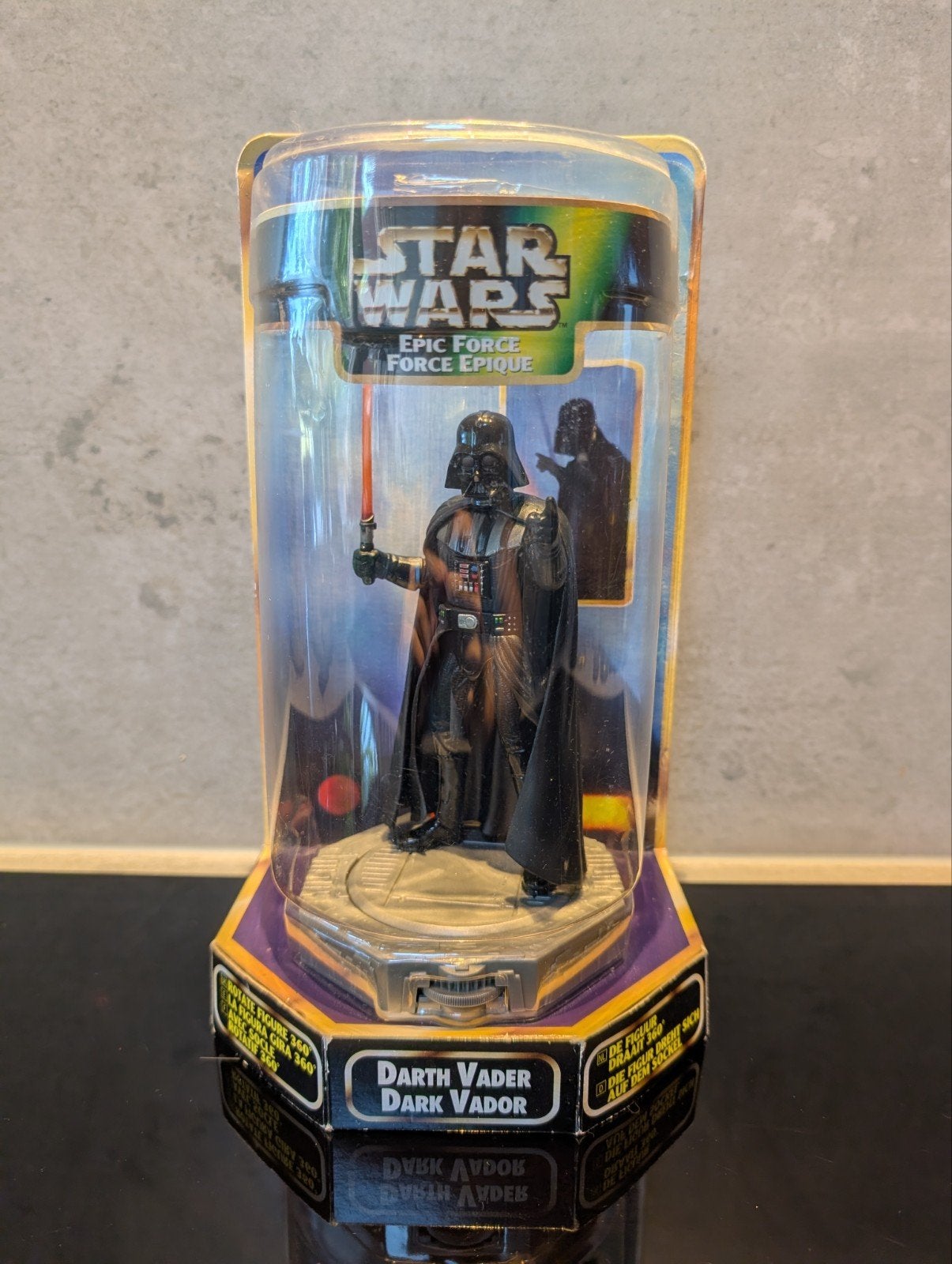 Star Wars Luke Skywalker, Darth Vader, Boba Fett. Epic Force, Ophalen of Verzenden, Zo goed als nieuw, Actiefiguurtje